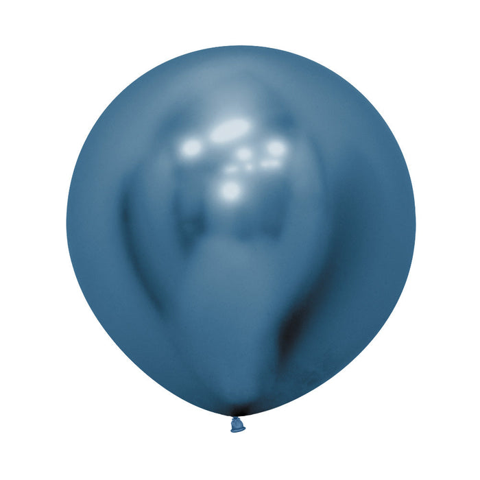 UNIDAD de Globo Reflex Esfera R24 color Azul x Unidad Sempertex