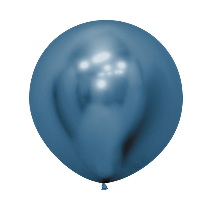 Globo Azul Reflex Esfera R24 x 3 Unidades Sempertex