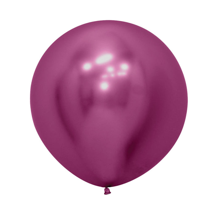 UNIDAD de Globo Reflex Esfera R24 color Fucsia x Unidad Sempertex