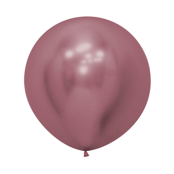 UNIDAD de Globo Reflex Esfera R24 color Rosado x Unidad Sempertex