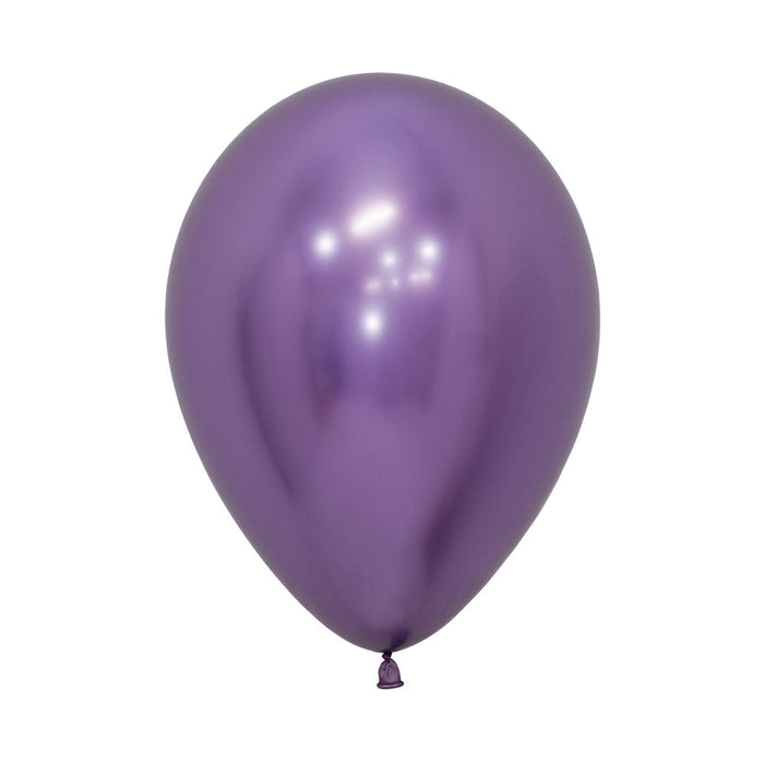 UNIDAD de globo Reflex R12 color Violeta X UNIDAD Sempertex