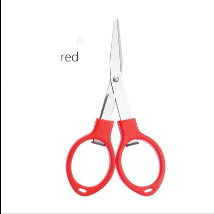 Tijeras Retractil Rojo x 1
