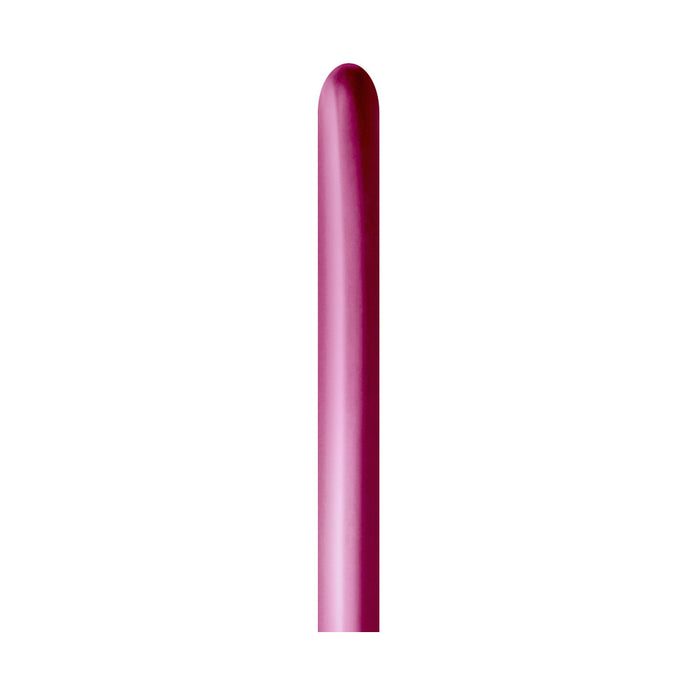 Globo Fucsia Reflex Tubito 260 x 50 Unidades Sempertex