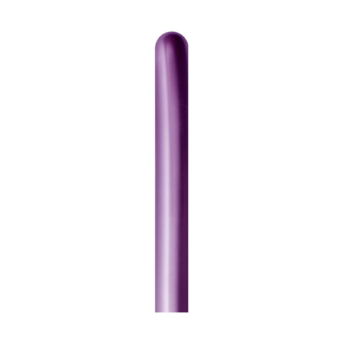 Globo Violeta Reflex Tubito 260 x 50 Unidades Sempertex