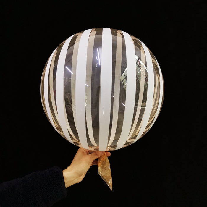 Globo Burbuja Lollipop 18" Cristal Naranja