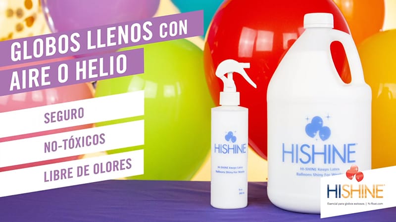 Brillo para globos Hishine 8 Onzas