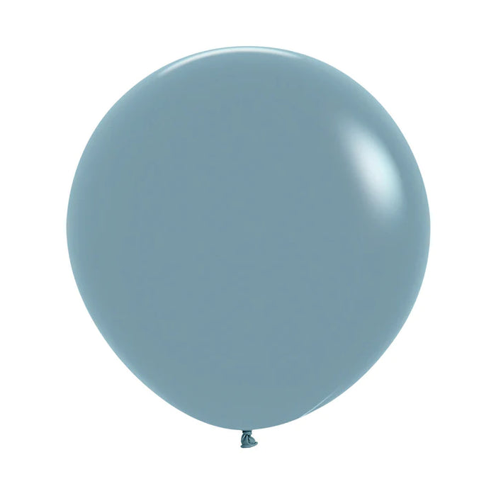 Globo Azul Pastel Dusk R18 X 6 Unidades Sempertex